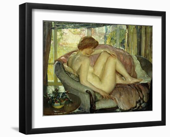 After the Morning Bath-Richard Edward Miller-Framed Giclee Print