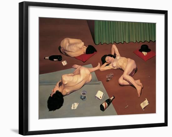 After the Orgy-Cagnaccio di San Pietro-Framed Giclee Print