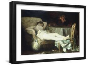 After the Party, 1890-Alexander Nikanorovich Novoskoltev-Framed Giclee Print