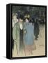 After the Play, about 1900-Théophile Alexandre Steinlen-Framed Stretched Canvas