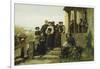 After the Protestant Church Service, 1872-Gustave Brion-Framed Giclee Print