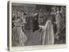 After the Queen's Coronation, Her Majesty Bowing to the King-William T. Maud-Stretched Canvas