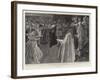 After the Queen's Coronation, Her Majesty Bowing to the King-William T. Maud-Framed Giclee Print