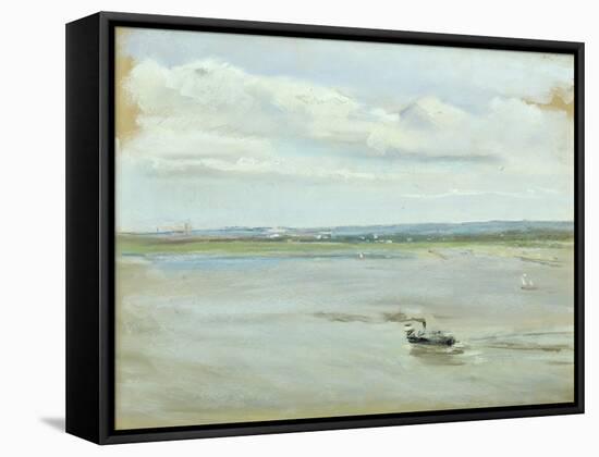 After the Rain, 1902 (Pastel on Paper)-Max Liebermann-Framed Stretched Canvas