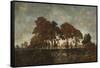 After the Rain, c.1850-Theodore Rousseau-Framed Stretched Canvas