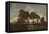 After the Rain, c.1850-Theodore Rousseau-Framed Stretched Canvas