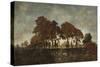 After the Rain, c.1850-Theodore Rousseau-Stretched Canvas