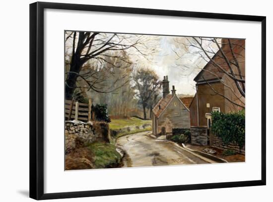 After the Rain, Cotswolds, 2010-Cruz Jurado Traverso-Framed Giclee Print