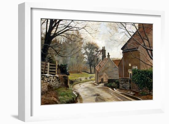 After the Rain, Cotswolds, 2010-Cruz Jurado Traverso-Framed Giclee Print