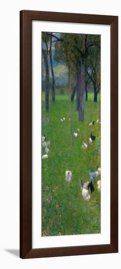 After the Rain (Garden with Chickens in St. Agath), 1898-Gustav Klimt-Framed Giclee Print