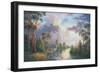 After the Rain - Kangaroo Valley-John Bradley-Framed Giclee Print