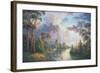 After the Rain - Kangaroo Valley-John Bradley-Framed Giclee Print