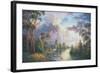 After the Rain - Kangaroo Valley-John Bradley-Framed Giclee Print