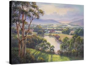 After the Rain - Morpeth-John Bradley-Stretched Canvas