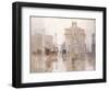 After the Rain, the Dewey Arch, Madison Square Park, New York-Paul Cornoyer-Framed Giclee Print