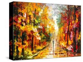 After The Rain-Leonid Afremov-Stretched Canvas