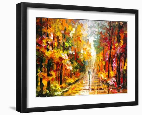 After The Rain-Leonid Afremov-Framed Art Print