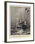 After the Review at Spithead, the Dispersal of the Fleet-Charles Edward Dixon-Framed Giclee Print