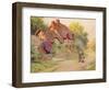 After the Shower: Man with a Scythe-Arthur Claude Strachan-Framed Giclee Print