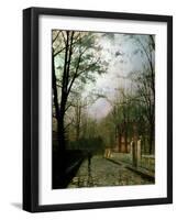 After the Shower-John Atkinson Grimshaw-Framed Giclee Print