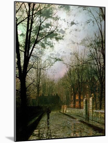 After the Shower-John Atkinson Grimshaw-Mounted Giclee Print