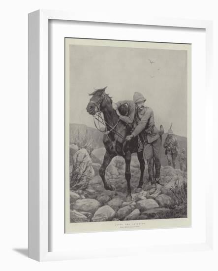 After the Skirmish-Richard Caton Woodville II-Framed Giclee Print