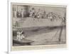 After the Spanish-American War, the Effect of the Scarcity of Food in Manila-Walter Stanley Paget-Framed Giclee Print