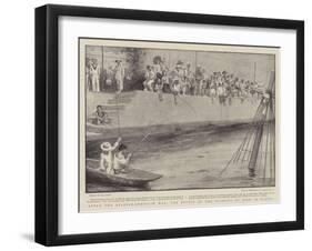 After the Spanish-American War, the Effect of the Scarcity of Food in Manila-Walter Stanley Paget-Framed Giclee Print
