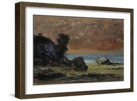 After the Storm, 1872-Gustave Courbet-Framed Giclee Print