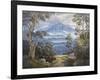 After the Storm - Mt. Solitary-John Bradley-Framed Giclee Print