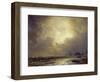 After the Storm. Nach dem Sturm. 1853-Andreas Achenbach-Framed Giclee Print