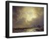 After the Storm. Nach dem Sturm. 1853-Andreas Achenbach-Framed Giclee Print