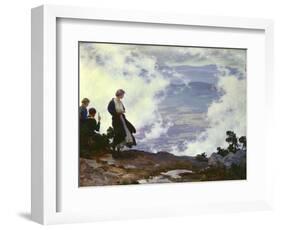 After the Storm-Charles Courtney Curran-Framed Giclee Print