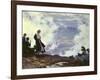 After the Storm-Charles Courtney Curran-Framed Giclee Print