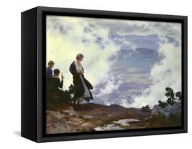 After the Storm-Charles Courtney Curran-Framed Stretched Canvas