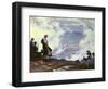After the Storm-Charles Courtney Curran-Framed Premium Giclee Print