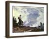After the Storm-Charles Courtney Curran-Framed Giclee Print