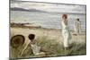 After the Swim at Hornbaek Beach, Denmark-Paul Fischer-Mounted Giclee Print