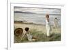 After the Swim at Hornbaek Beach, Denmark-Paul Fischer-Framed Giclee Print