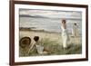 After the Swim at Hornbaek Beach, Denmark-Paul Fischer-Framed Giclee Print