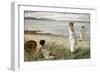 After the Swim at Hornbaek Beach, Denmark-Paul Fischer-Framed Premium Giclee Print