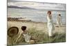 After the Swim at Hornbaek Beach, Denmark-Paul Fischer-Mounted Giclee Print