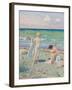 After the Swim (Oil on Canvas)-Paul Fischer-Framed Giclee Print