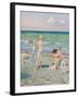 After the Swim (Oil on Canvas)-Paul Fischer-Framed Giclee Print
