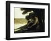 After the Swim-Honore Daumier-Framed Giclee Print