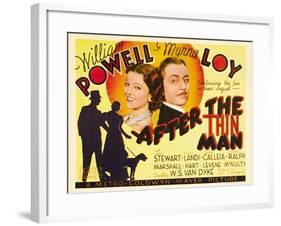 After the Thin Man, 1936-null-Framed Art Print