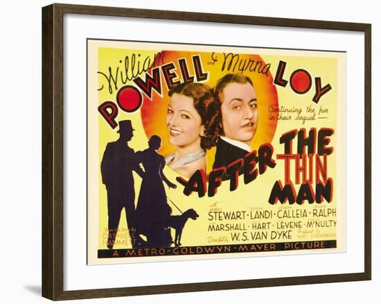 After the Thin Man, 1936-null-Framed Art Print