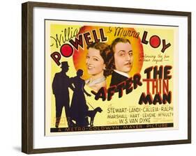 After the Thin Man, 1936-null-Framed Art Print