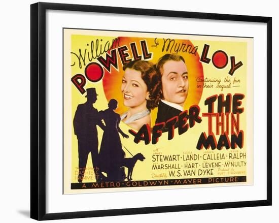 After the Thin Man, 1936-null-Framed Art Print