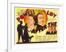 After the Thin Man, 1936-null-Framed Art Print